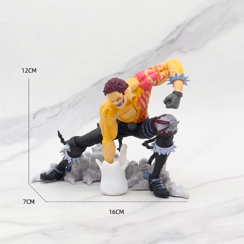 15Cm One Piece Anime Character Katakuri Doll PVC Model Doll Collection Toy Gift for Children
