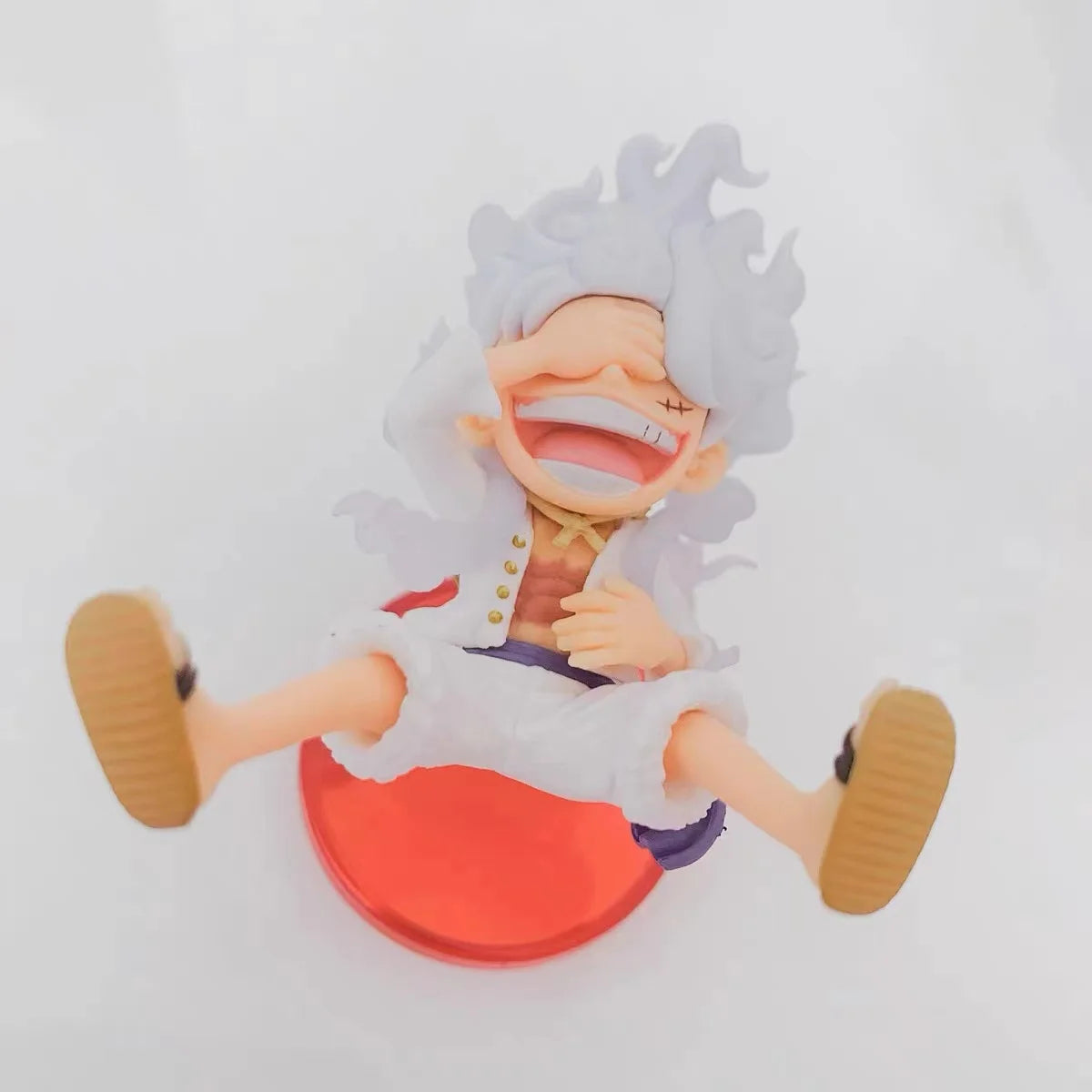 2 Style Mini Presale One Piece Anime Cutes Luffy Gear 5 Figurine Sun God Nikka 10Cm PVC Action Figures Adult Model Toys for Boys