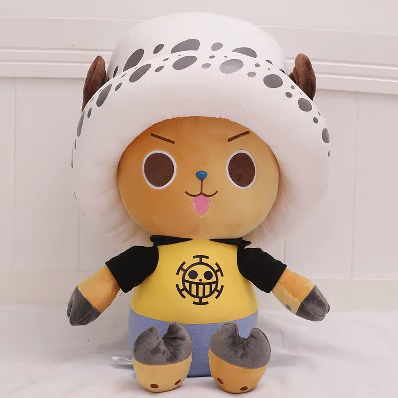 4 Styles One Piece Anime Figure Tony Tony Chopper 35Cm Stuffed Plush Doll Toy Bedroom Decoration for Kid Xmas Gift Toy