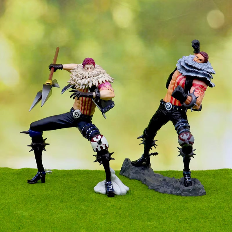 15Cm One Piece Anime Character Katakuri Doll PVC Model Doll Collection Toy Gift for Children