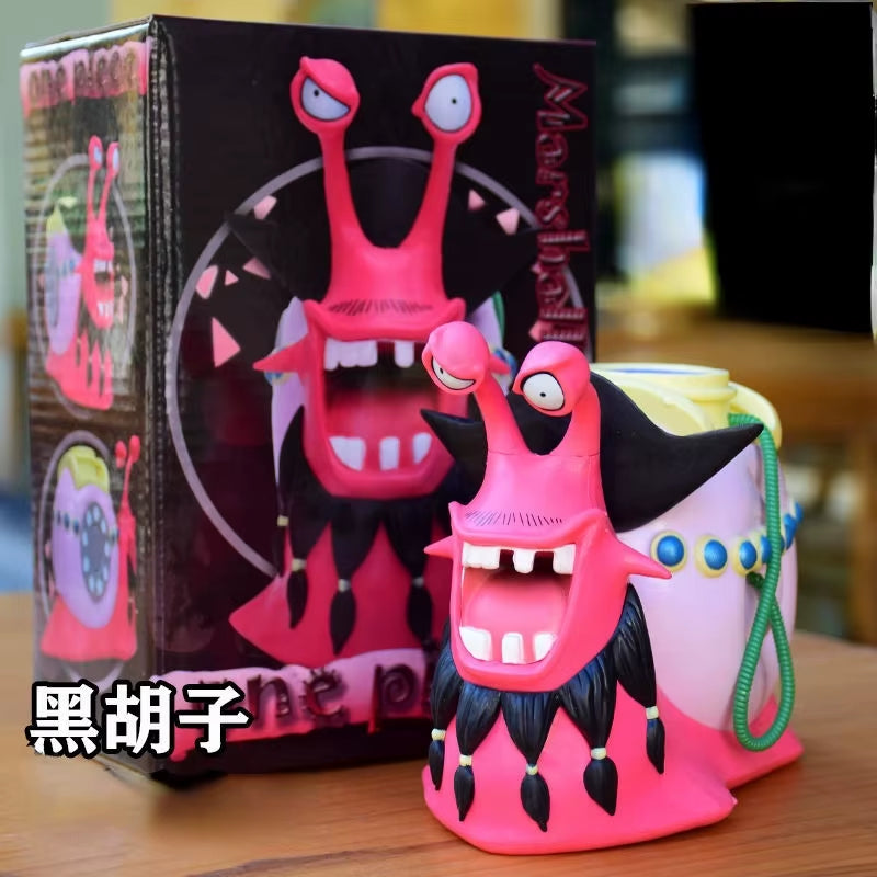 2022 New One Piece Anime Ace Luffy Edward Newgate Law Doflamingo Jinbe Den Den Mushi Action Figure Model Collection Gift