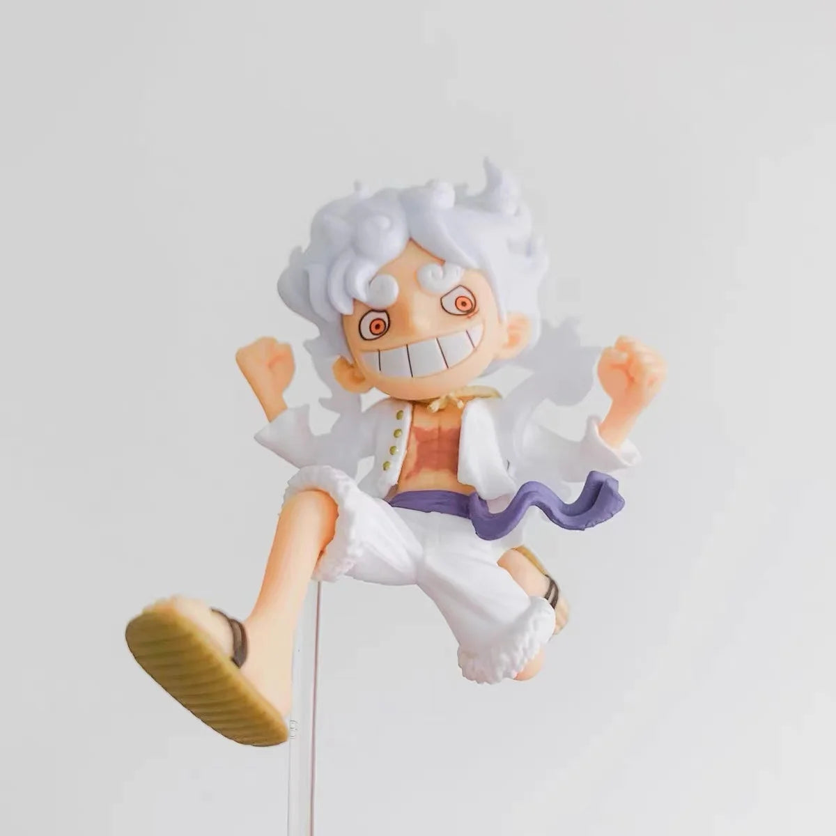 2 Style Mini Presale One Piece Anime Cutes Luffy Gear 5 Figurine Sun God Nikka 10Cm PVC Action Figures Adult Model Toys for Boys