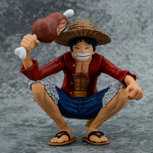 15Cm One Piece Anime Figures Straw Hat Monkey D Luffy Action Figure Model Pvc Statue Doll Statue Model Collection Toys Gift
