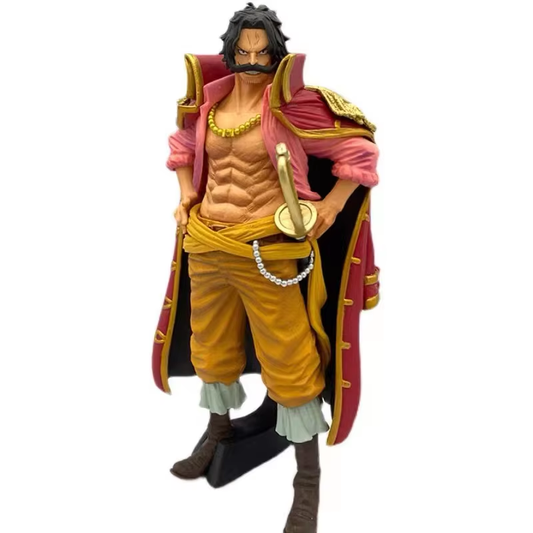 22Cm One Piece Figure Gol D Roger King of Artist Anime Action Figure Model Collection Statue Figurine Doll Toy Kid Birthday Gift