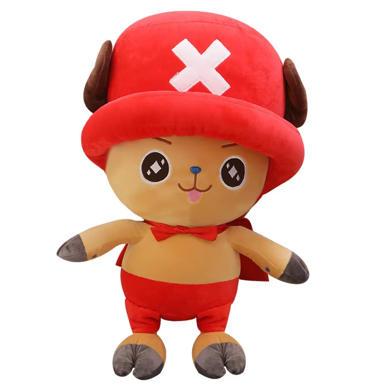 4 Styles One Piece Anime Figure Tony Tony Chopper 35Cm Stuffed Plush Doll Toy Bedroom Decoration for Kid Xmas Gift Toy
