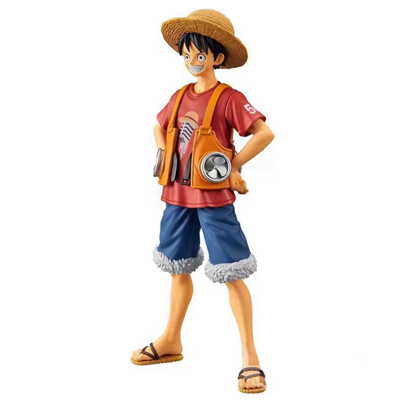 17Cm Anime Peripherals One Piece Anime Figures Monkey D. Luffy Standing Action Figure Collection Model Doll Ornaments Toys Gifts