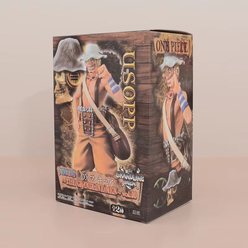 2Pcs/Lot 16CM One Piece Anime Usopp Monkey D Luffy Action Figure Model Dolls Collection Children'S Gift Desktop Decoration