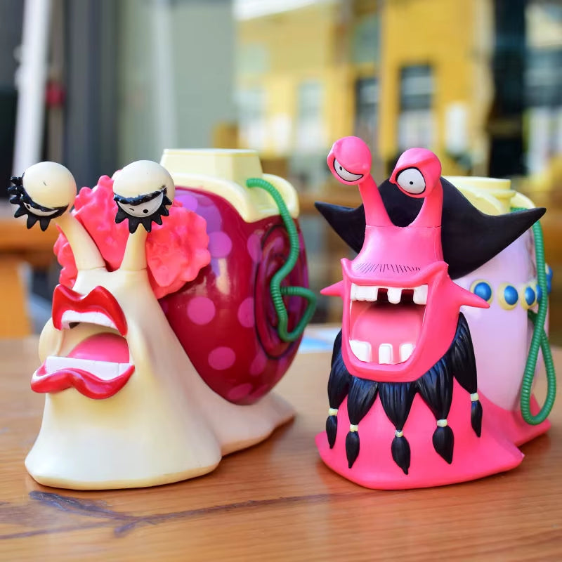 2022 New One Piece Anime Ace Luffy Edward Newgate Law Doflamingo Jinbe Den Den Mushi Action Figure Model Collection Gift