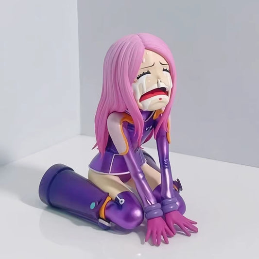 12Cm Anime One Piece Figure Crying Jewelry Bonney Action Figures Egg Tip Island Pvc Collection Model Statue Toys Doll Kids Gifts