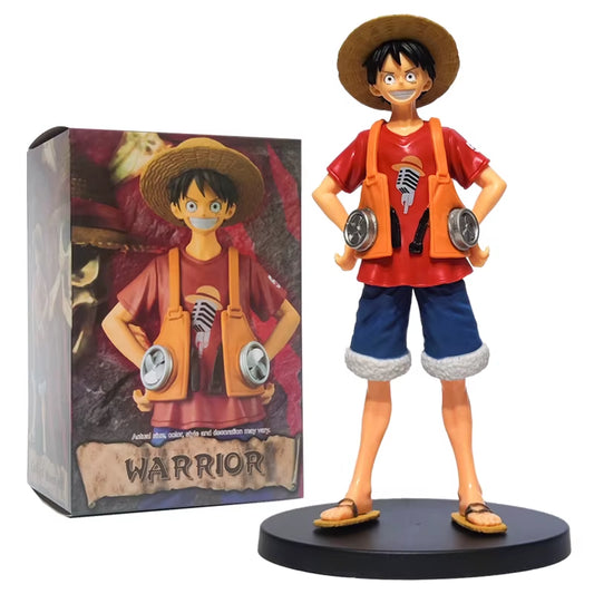 17Cm Anime Peripherals One Piece Anime Figures Monkey D. Luffy Standing Action Figure Collection Model Doll Ornaments Toys Gifts