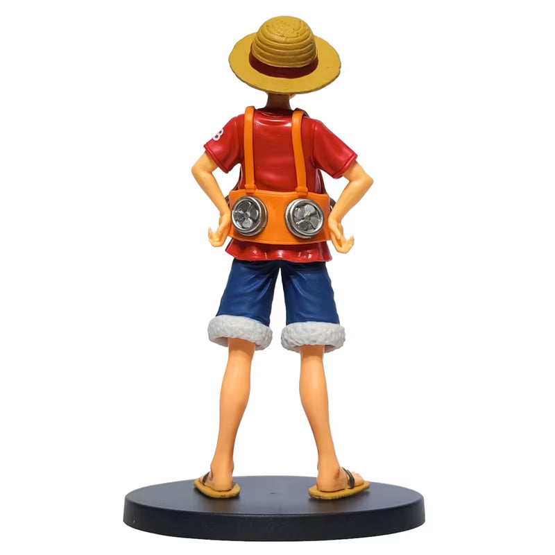 17Cm Anime Peripherals One Piece Anime Figures Monkey D. Luffy Standing Action Figure Collection Model Doll Ornaments Toys Gifts